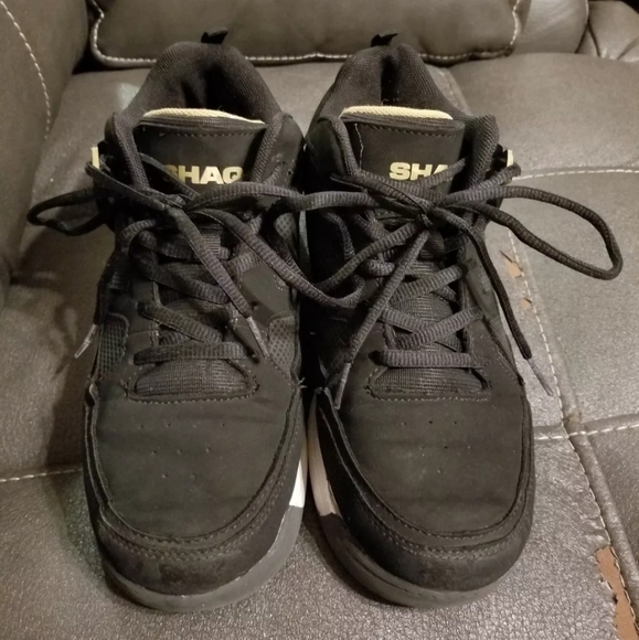 Shaq Black/Gray Athletic Basketball Shoes size 5.5 - Picture 4 of 7